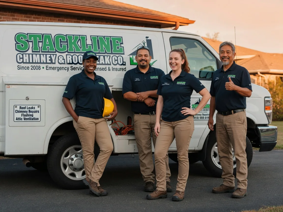Chimney flashing repair company in Oakland City, IN